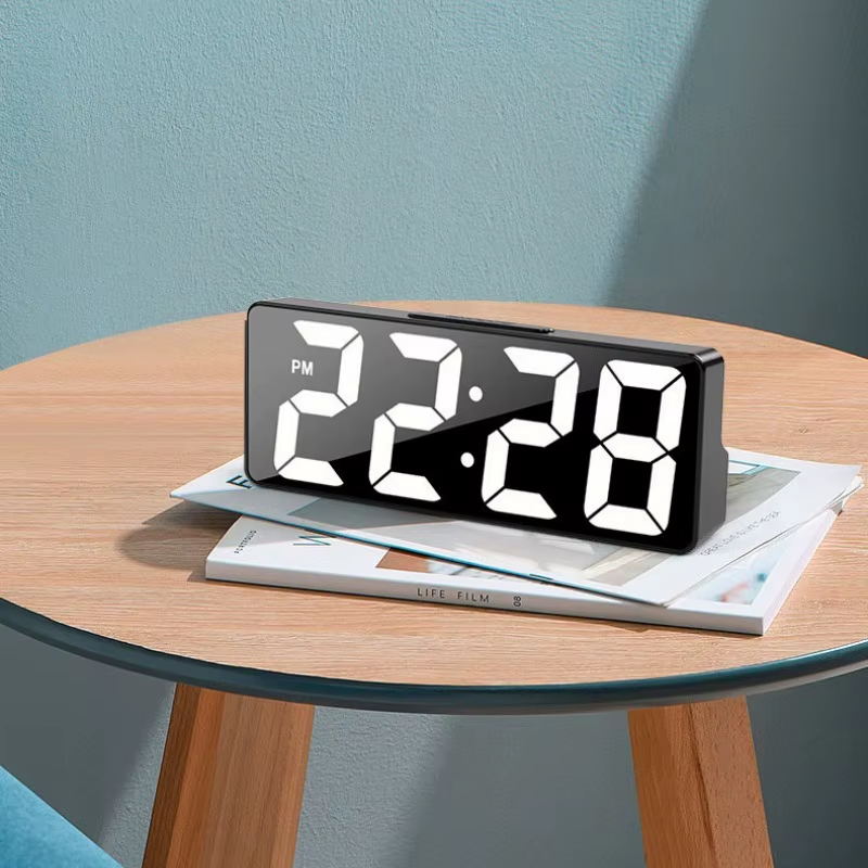 Digital Clock LED Wake Up Light Alarm Clock