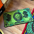 Faux Cashmere Coin Pattern Rug