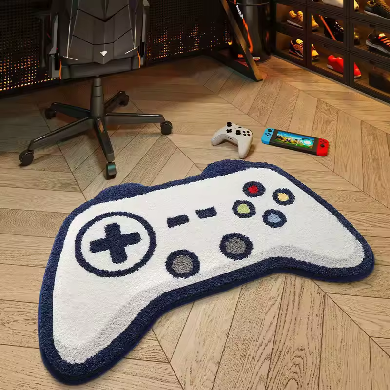 VIKAMA Gaming Rug for Kids Boy's Bedroom