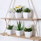 6PCS, artificial plants small bonsai